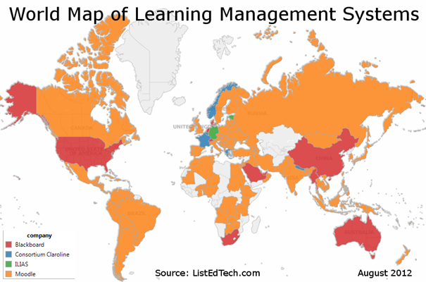 Рис. 4. Карта світу LMS